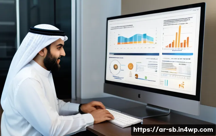 정량적 연구의 통계적 방법 - A detailed, culturally resonant infographic illustrating the process of data understanding for Arabi...